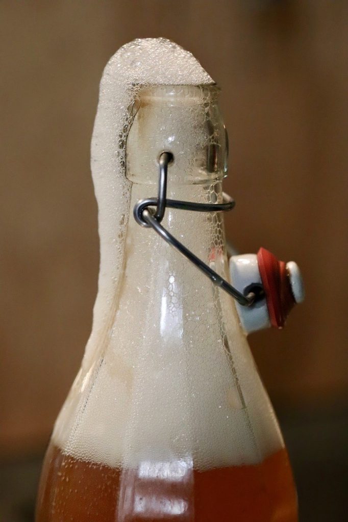 kombucha, fermented drink, fermented
